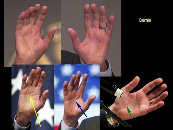 Bernie Sanders - Hands